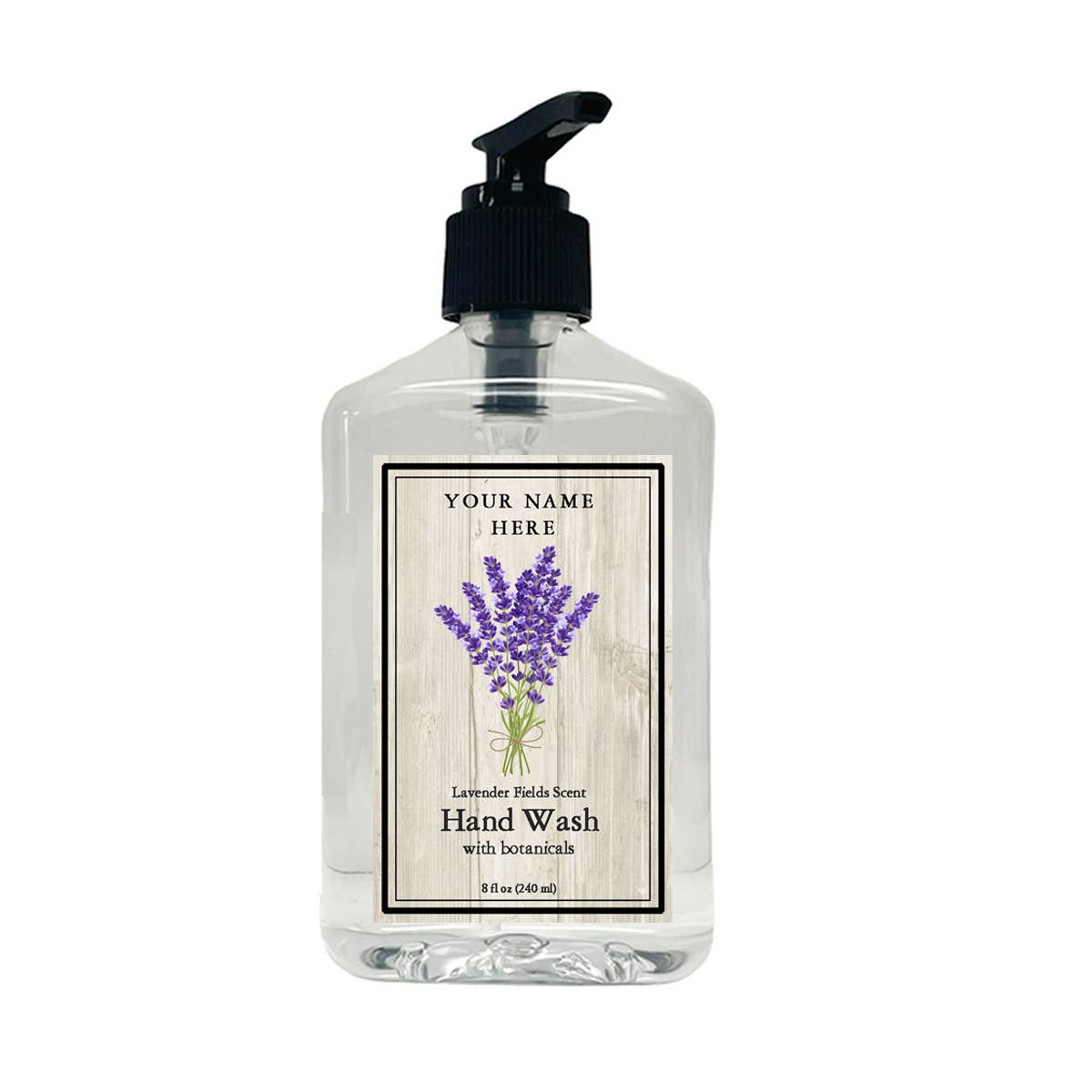 Customizable Farm Market Lavender Hand Wash 8 oz