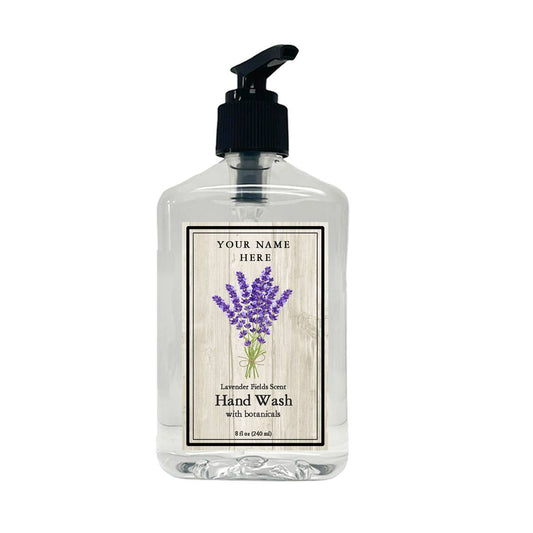 Customizable Farm Market Lavender Hand Wash 8 oz