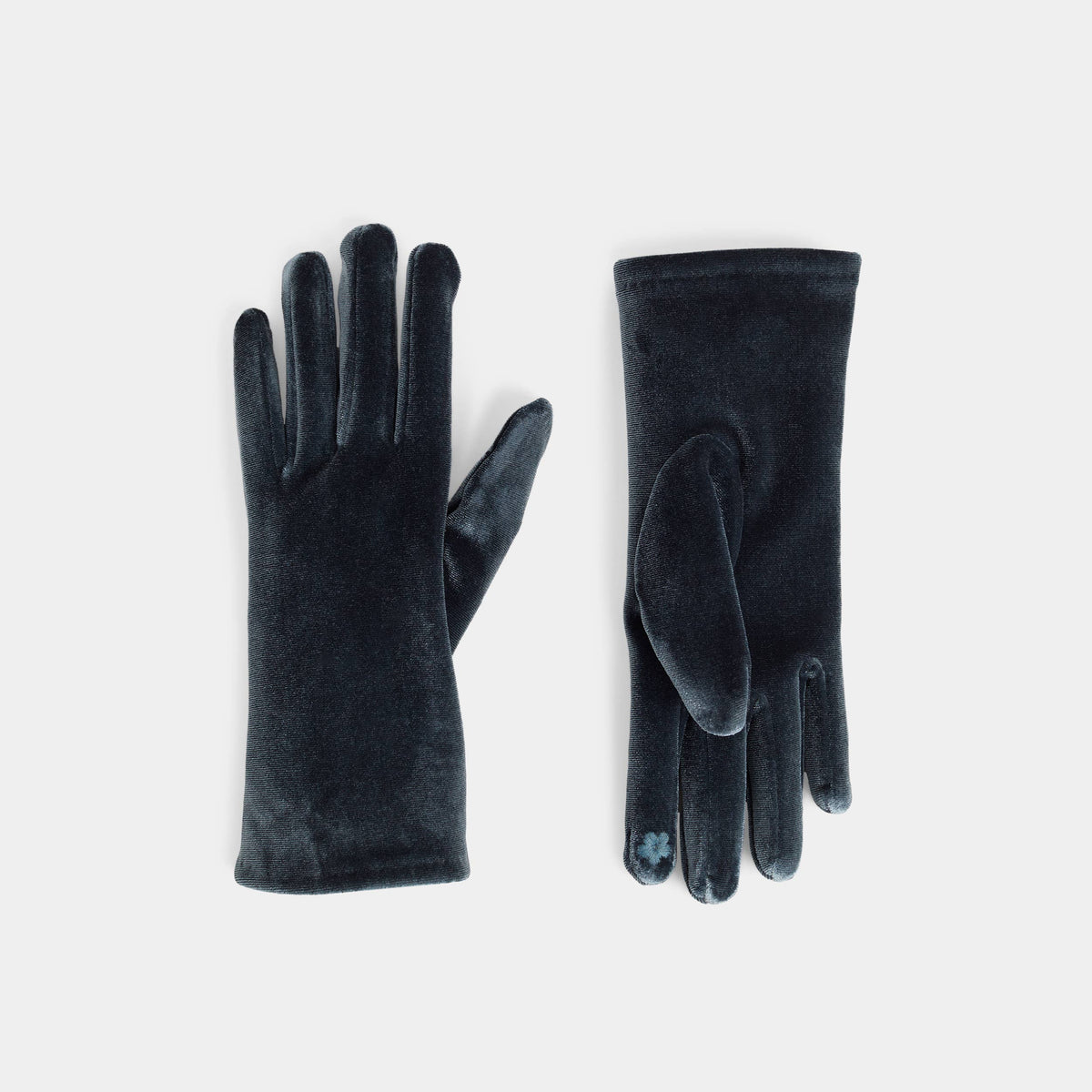 Velvet Dream Touchscreen Gloves: Black