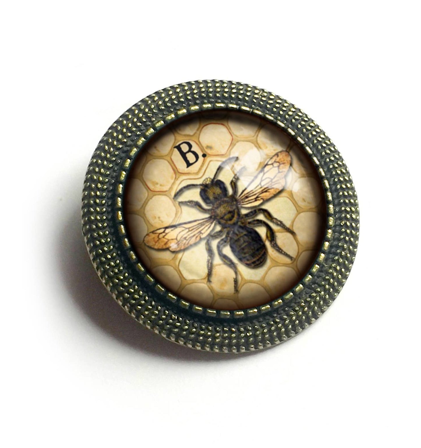 Honey or Worker Bee  Brooch