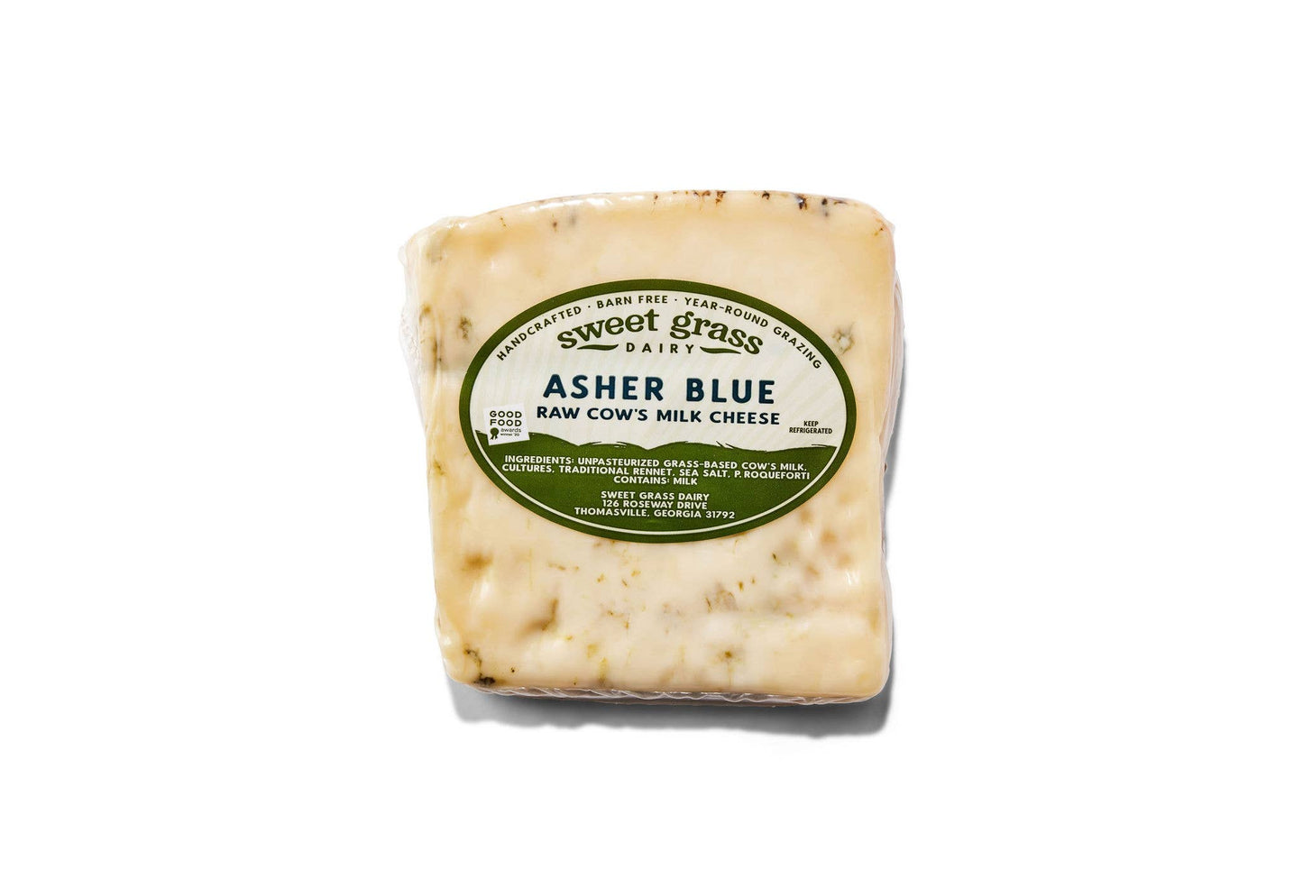 Asher Blue Cheese, Sweet Grass Dairy