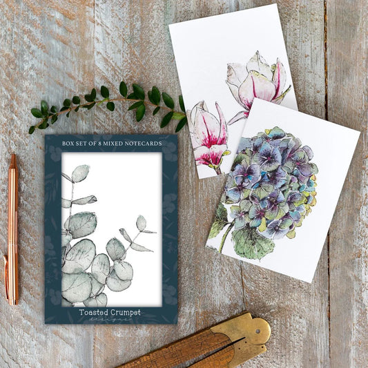 Mixed Botanicals Notecard Set