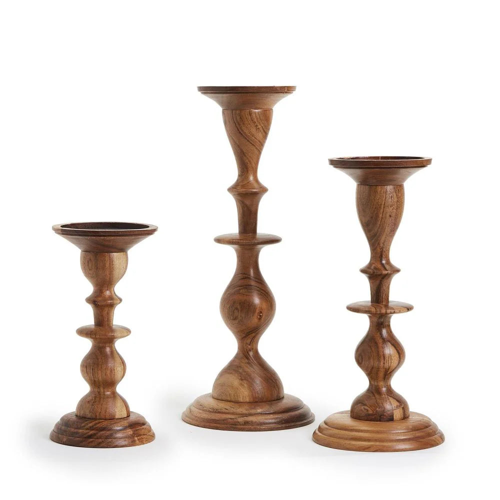 Hand-Crafted Pillar Candleholders