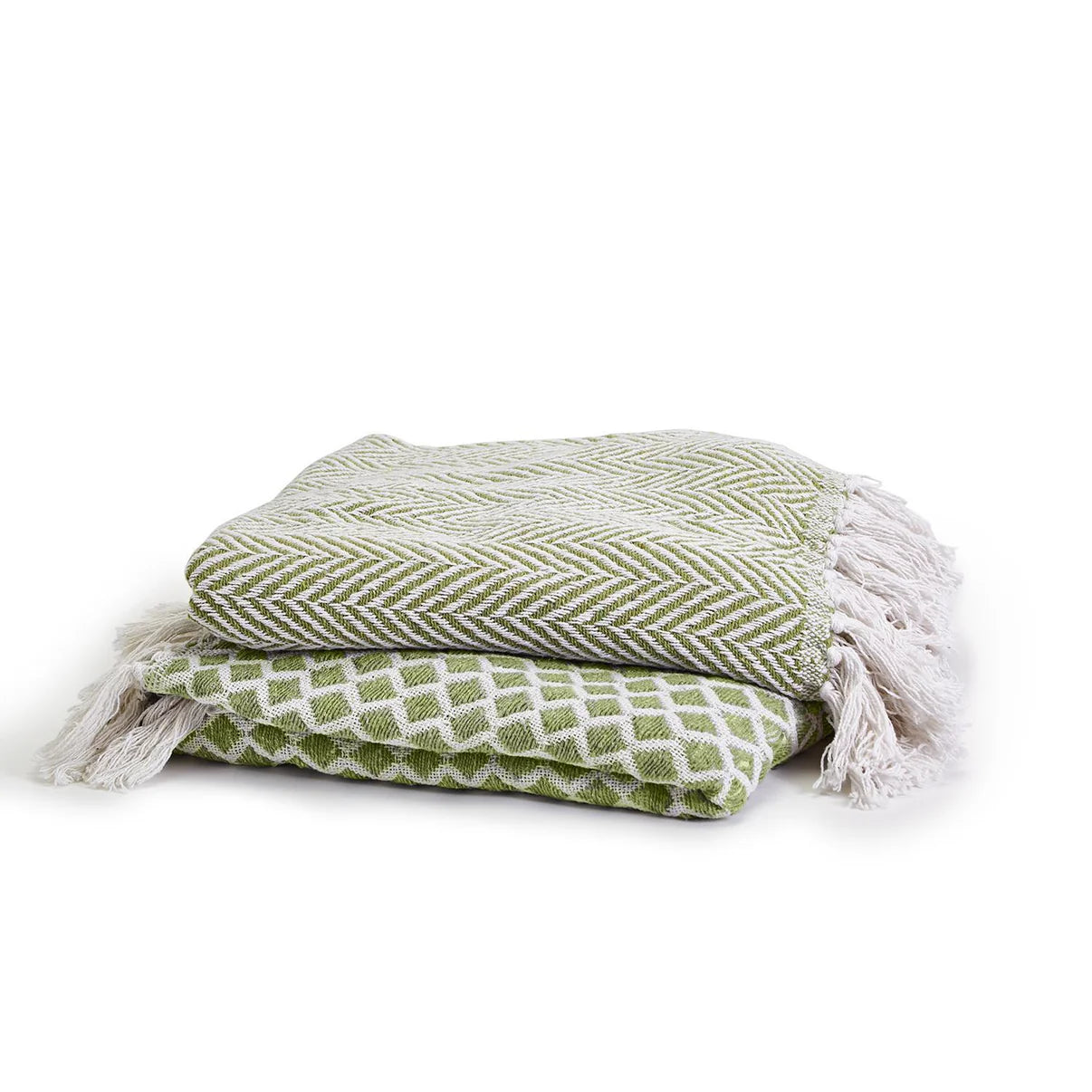 Countryside Green Throw