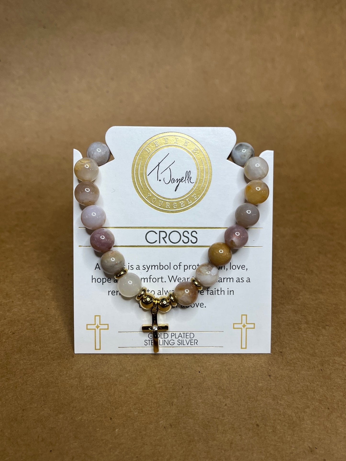 T. Jazelle Gemstone Charm Bracelets - Gold Charm Collection