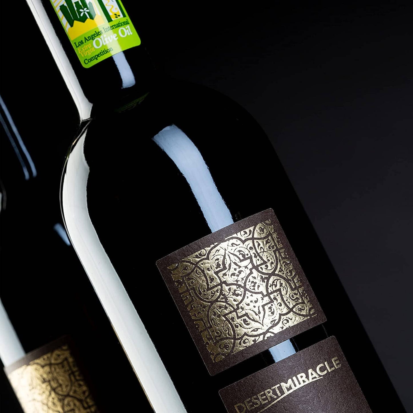 DESERT MIRACLE Organic Extra Virgin Olive Oil | Glass Bottle: DESERT MIRACLE 250ML