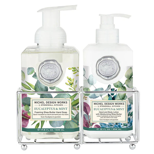 Eucalyptus & Mint Hand Soap and Lotion Set