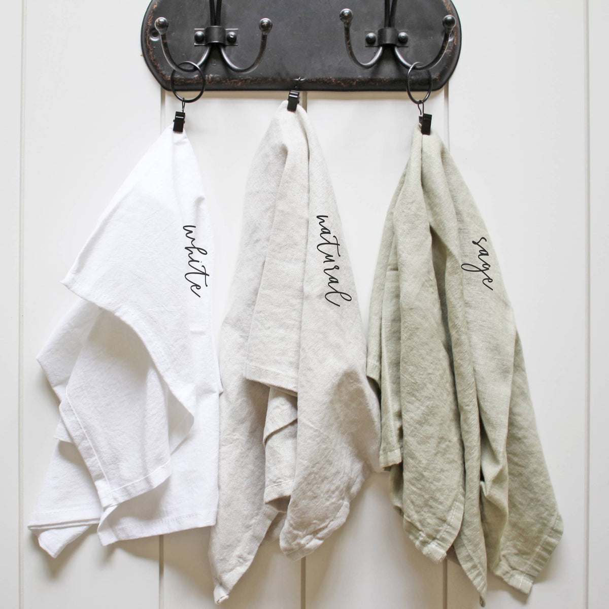 Pumpkin Tea Towel: Natural