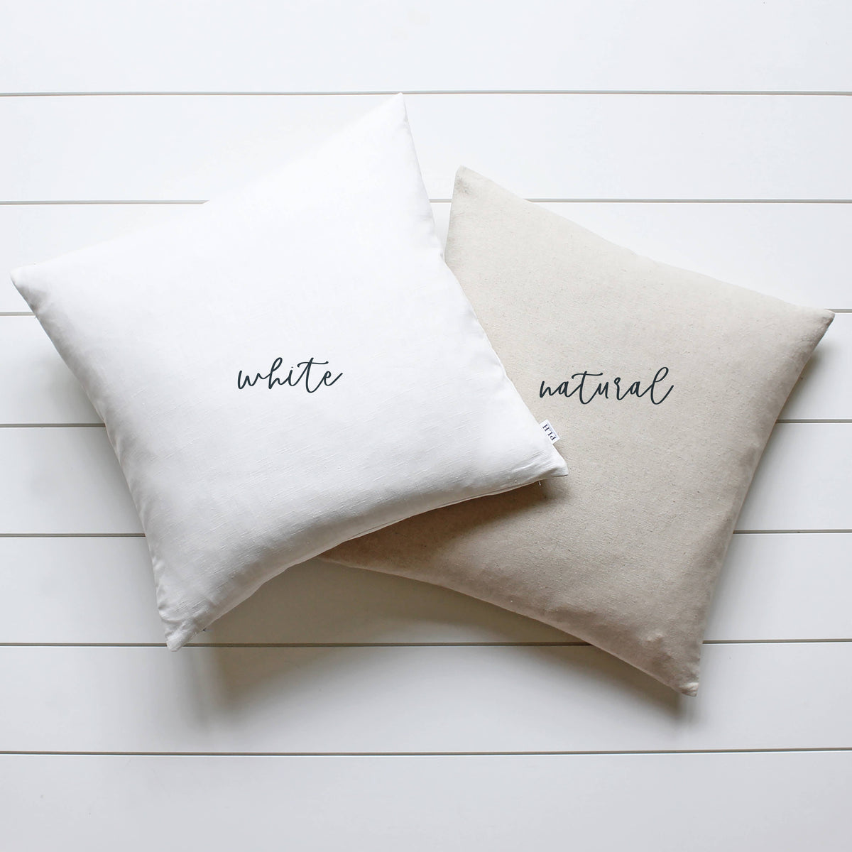 Cinderella Pumpkin Pillow Cover: Natural / 18" x 18"