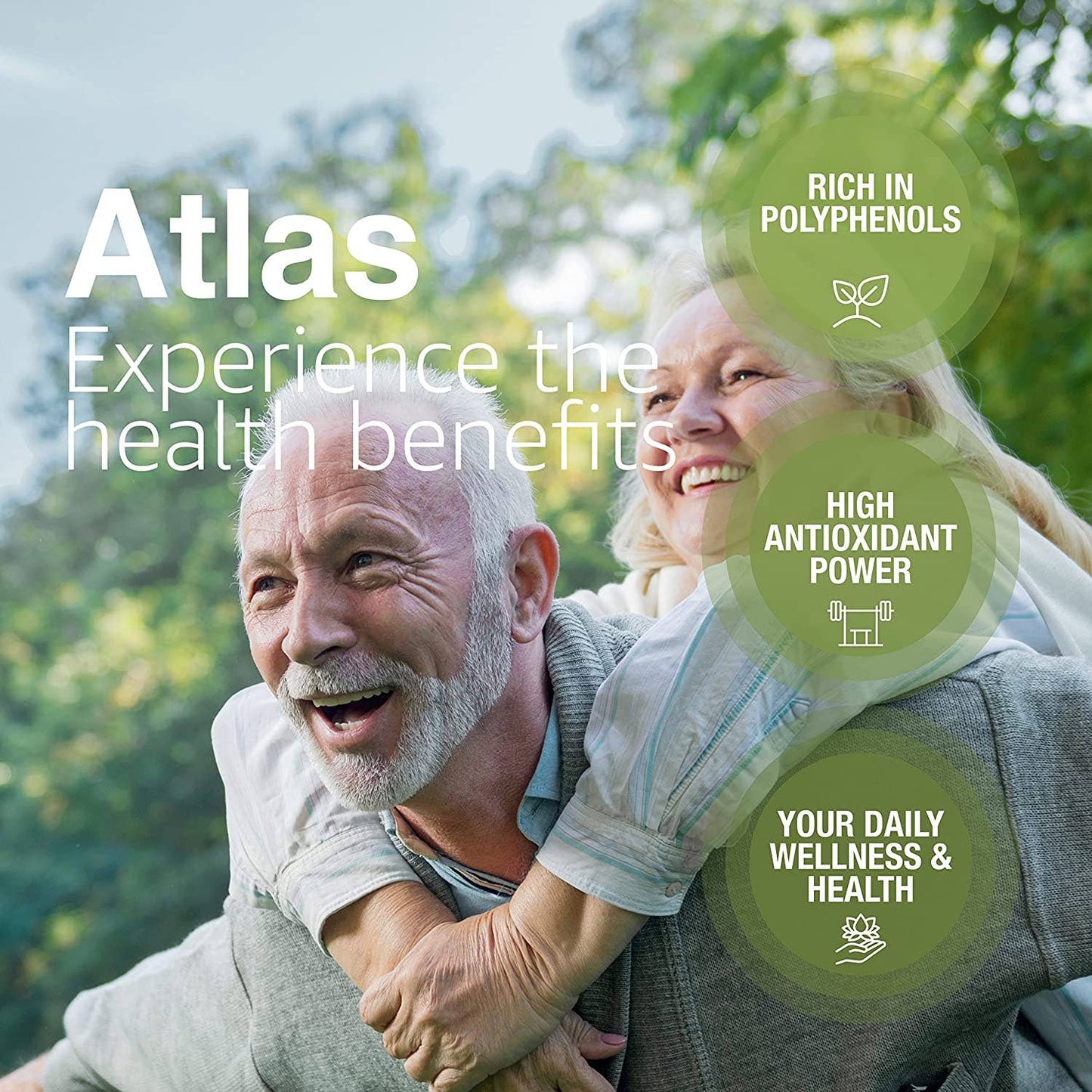 Atlas Organic Extra Virgin Olive Oil | Glass bottles: ATLAS 1L