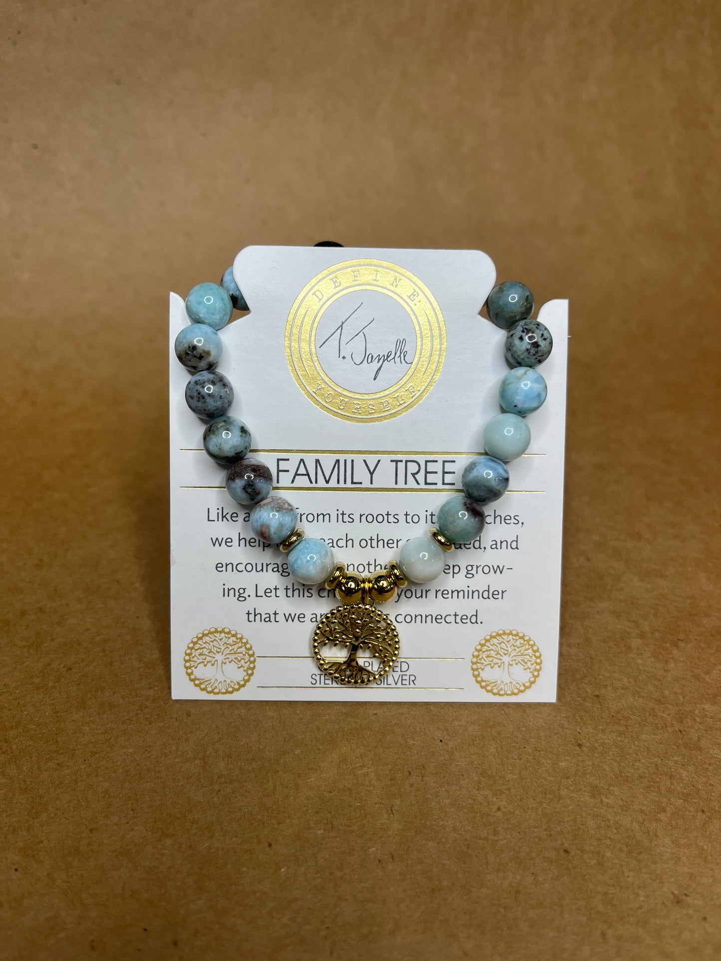 T. Jazelle Gemstone Charm Bracelets - Gold Charm Collection