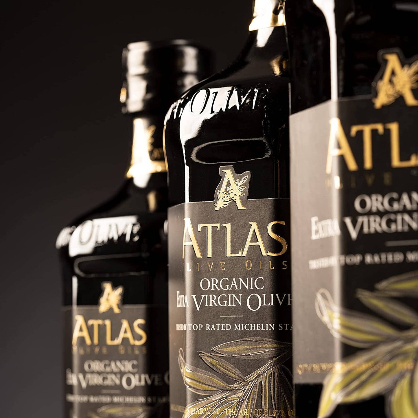 Atlas Organic Extra Virgin Olive Oil | Glass bottles: ATLAS 1L