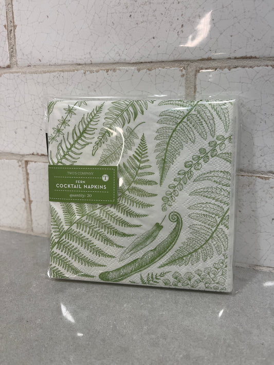 Fern Cocktail Napkins