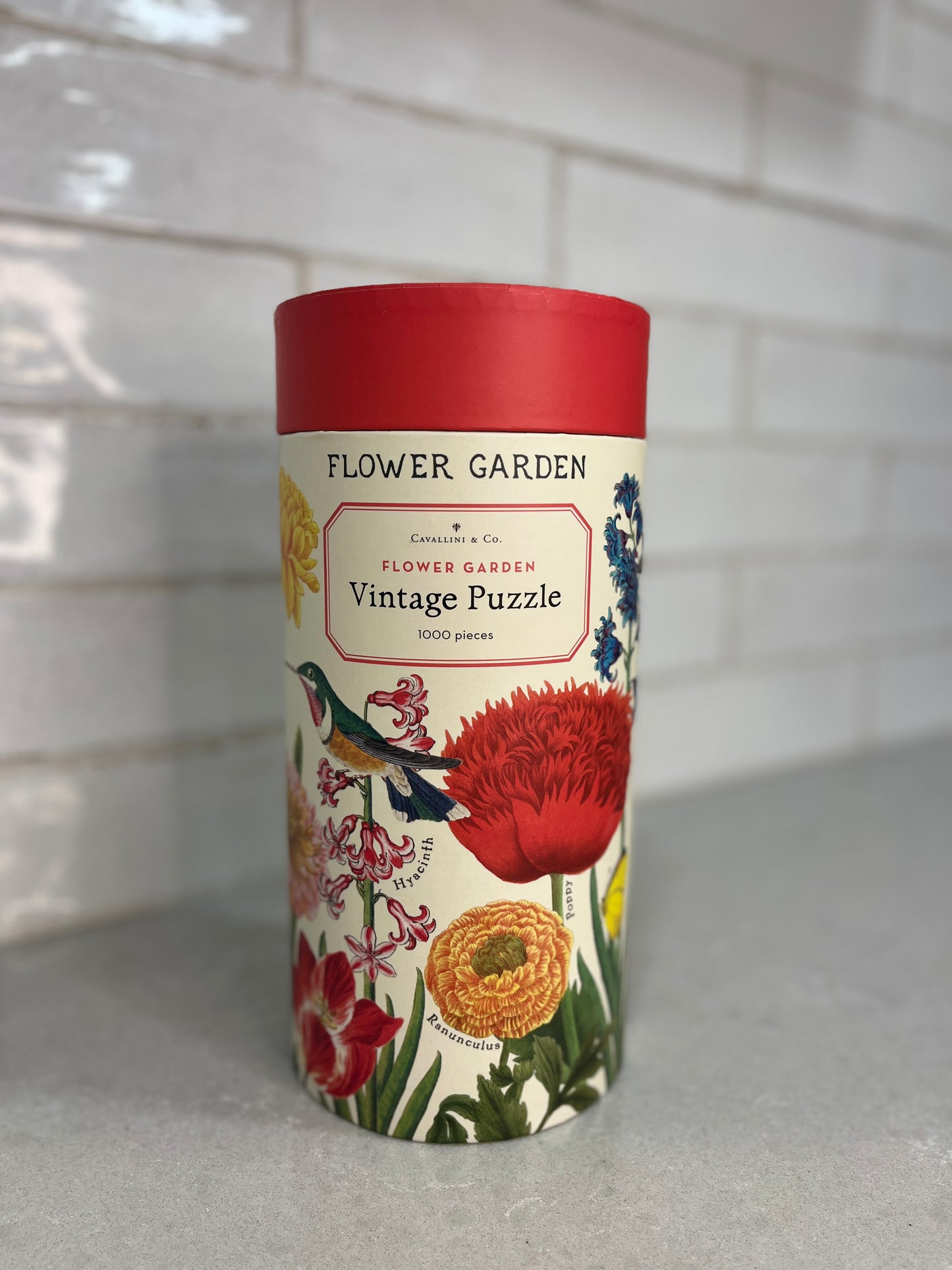 Flower Garden Vintage Puzzle