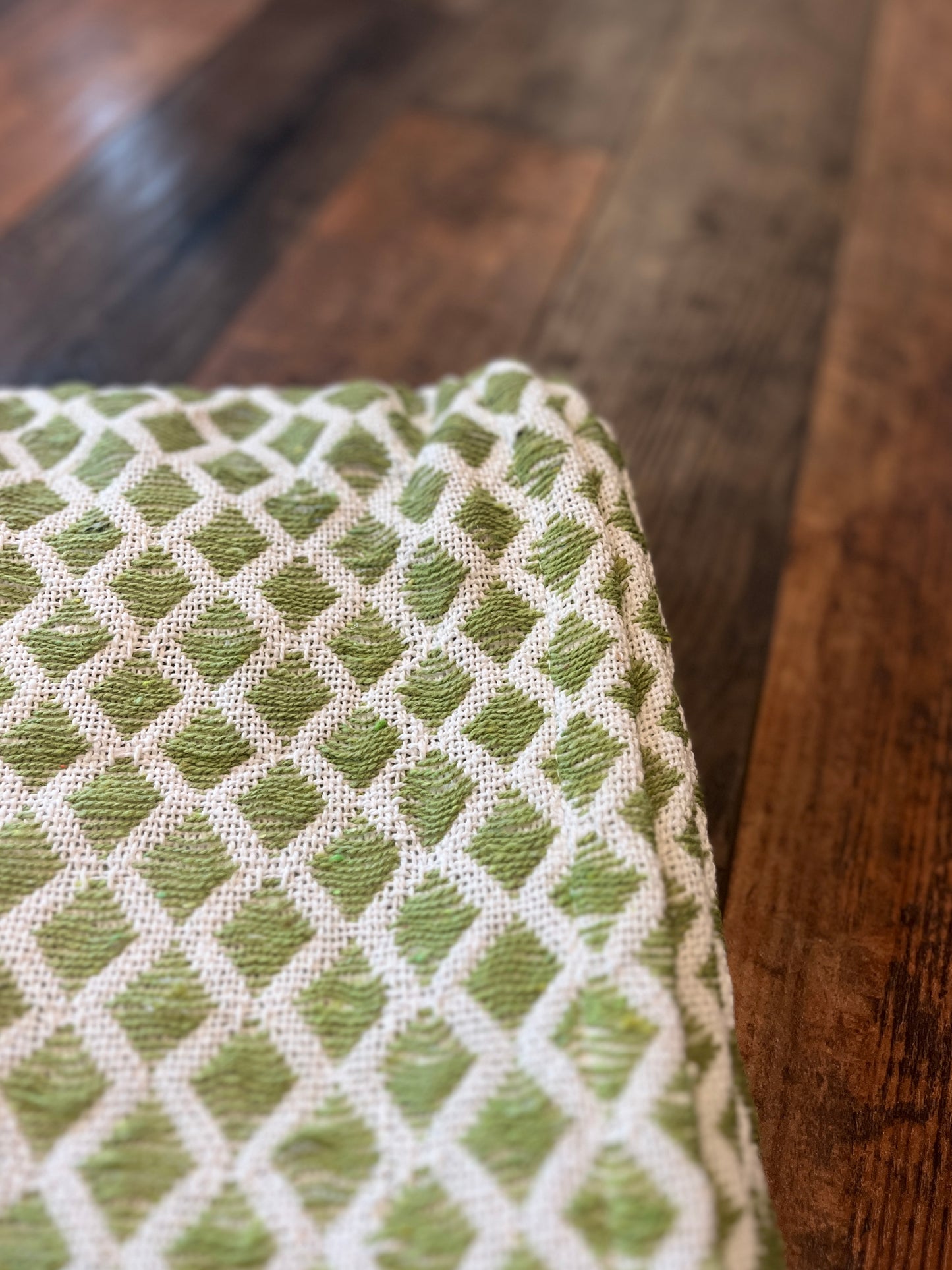 Countryside Green Throw