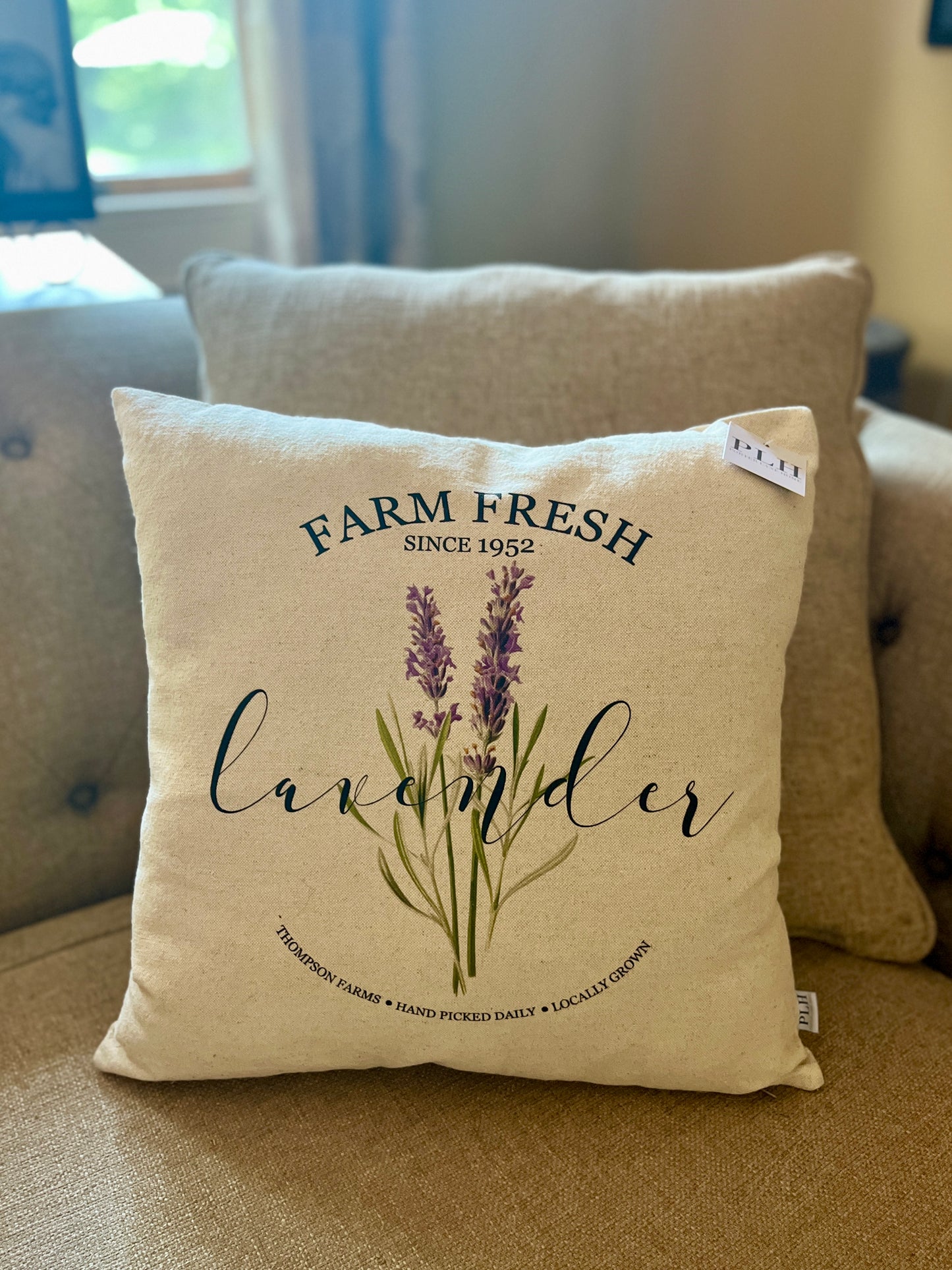 Lavender Farm Pillow