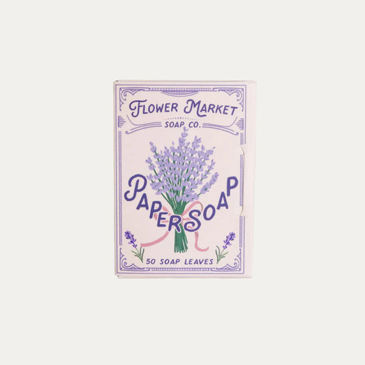 Lavender Paper Soap