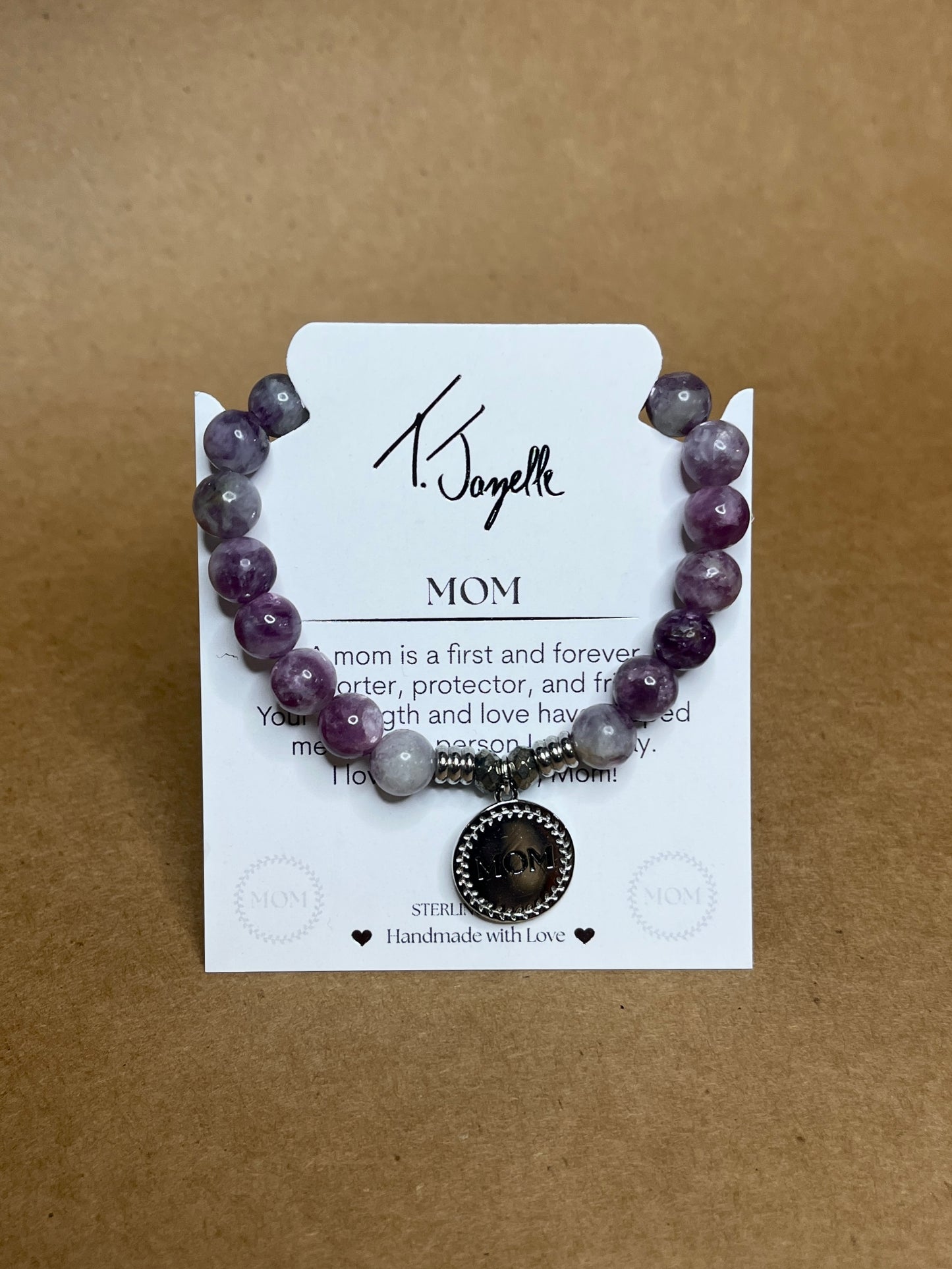 T. Jazelle Gemstone Charm Bracelets - Love & Family Collection