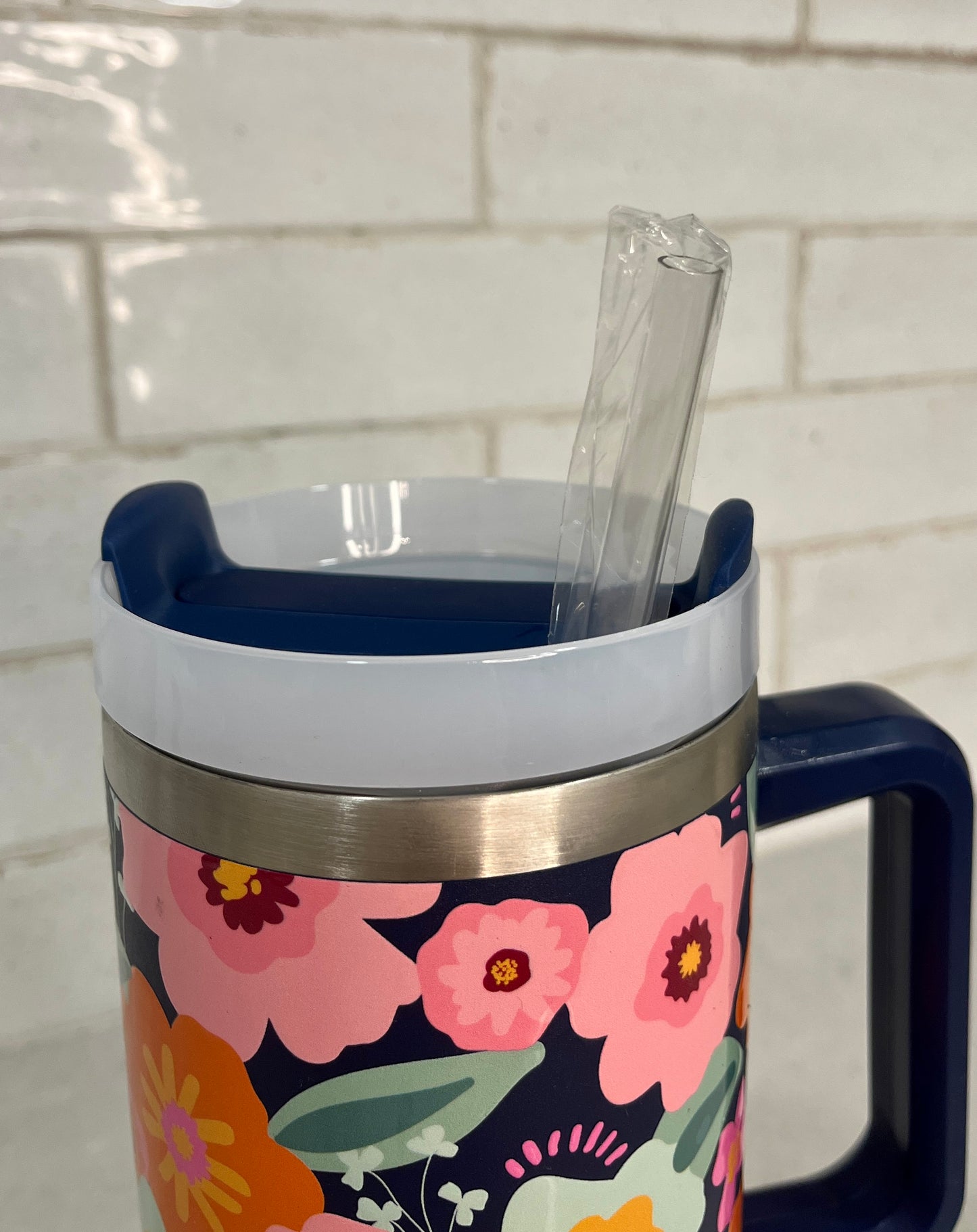 Floral 40 oz Tumbler