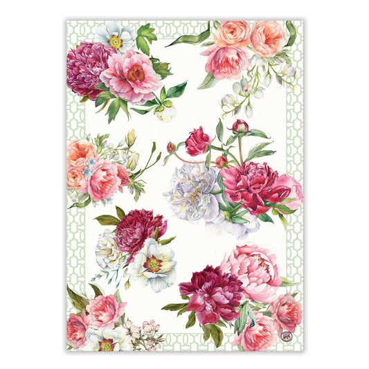Peony Kitchen Towel