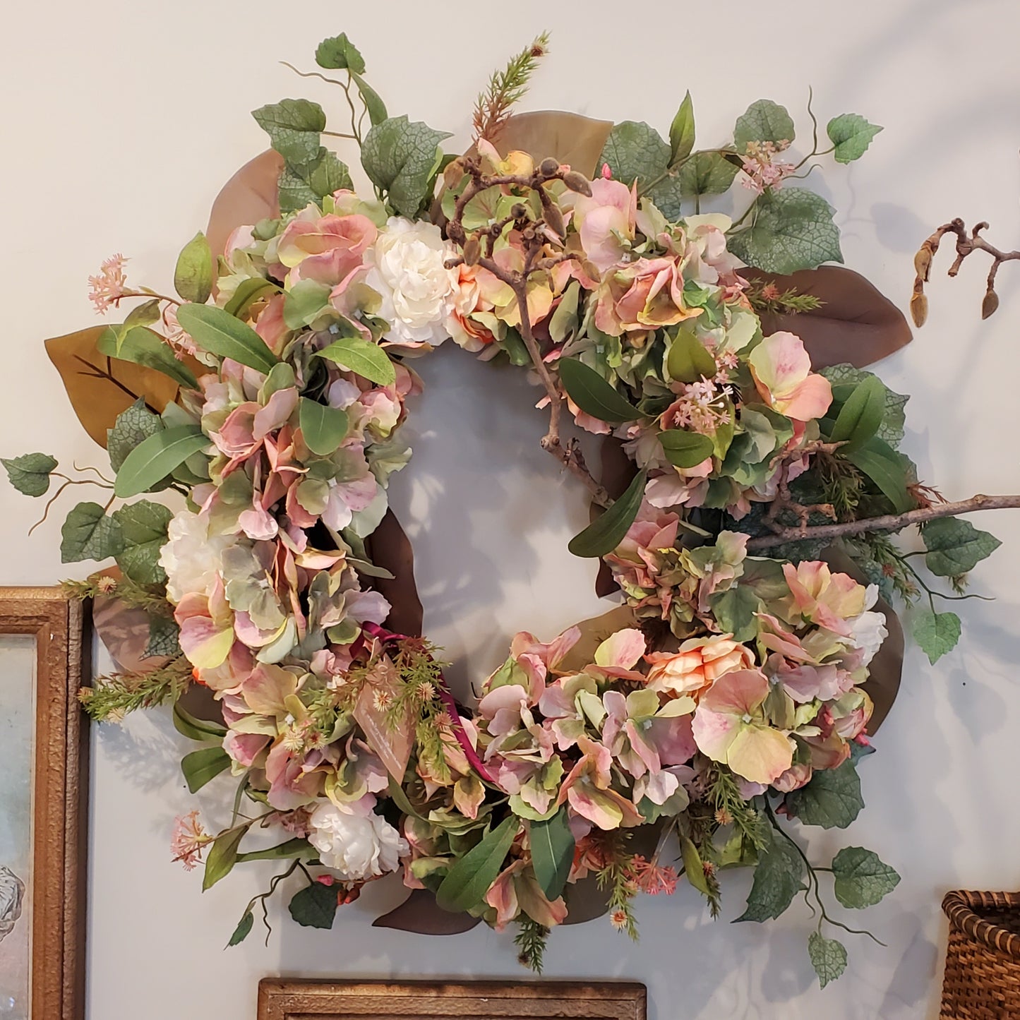 Warm Greetings Wreath — Faux Autumn